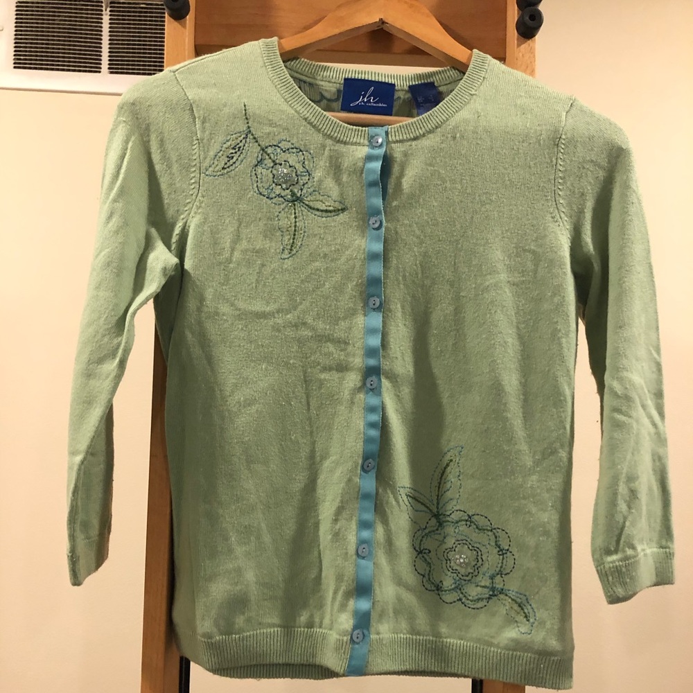 Women’s silk-blend 3/4 sleeve cardigan